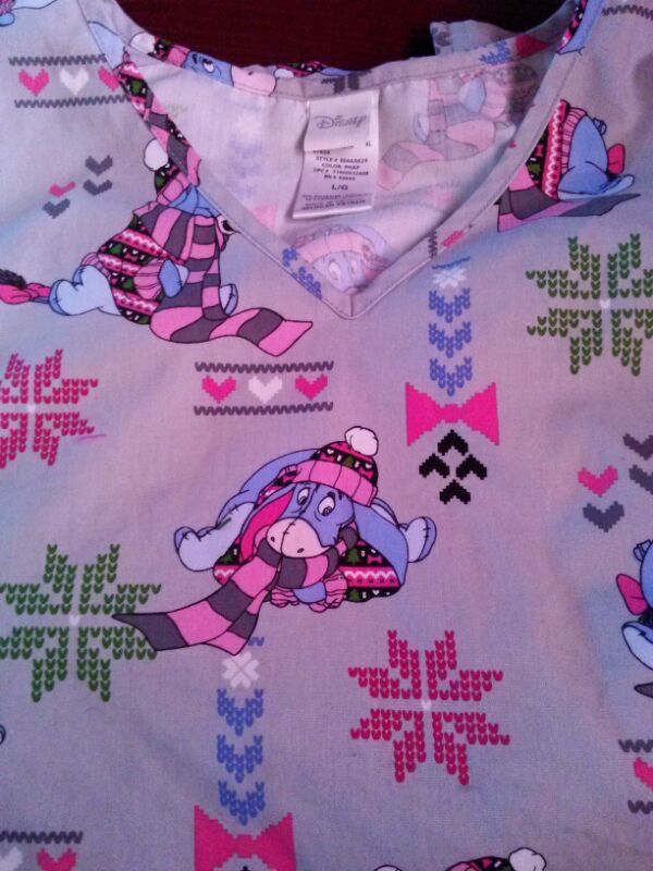 Disney Christmas Scrubs