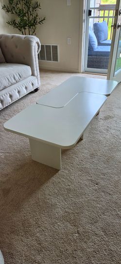 Coffee table unique splits