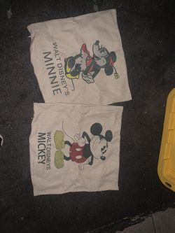 Pillow case covers Mickey Minnie Mouse