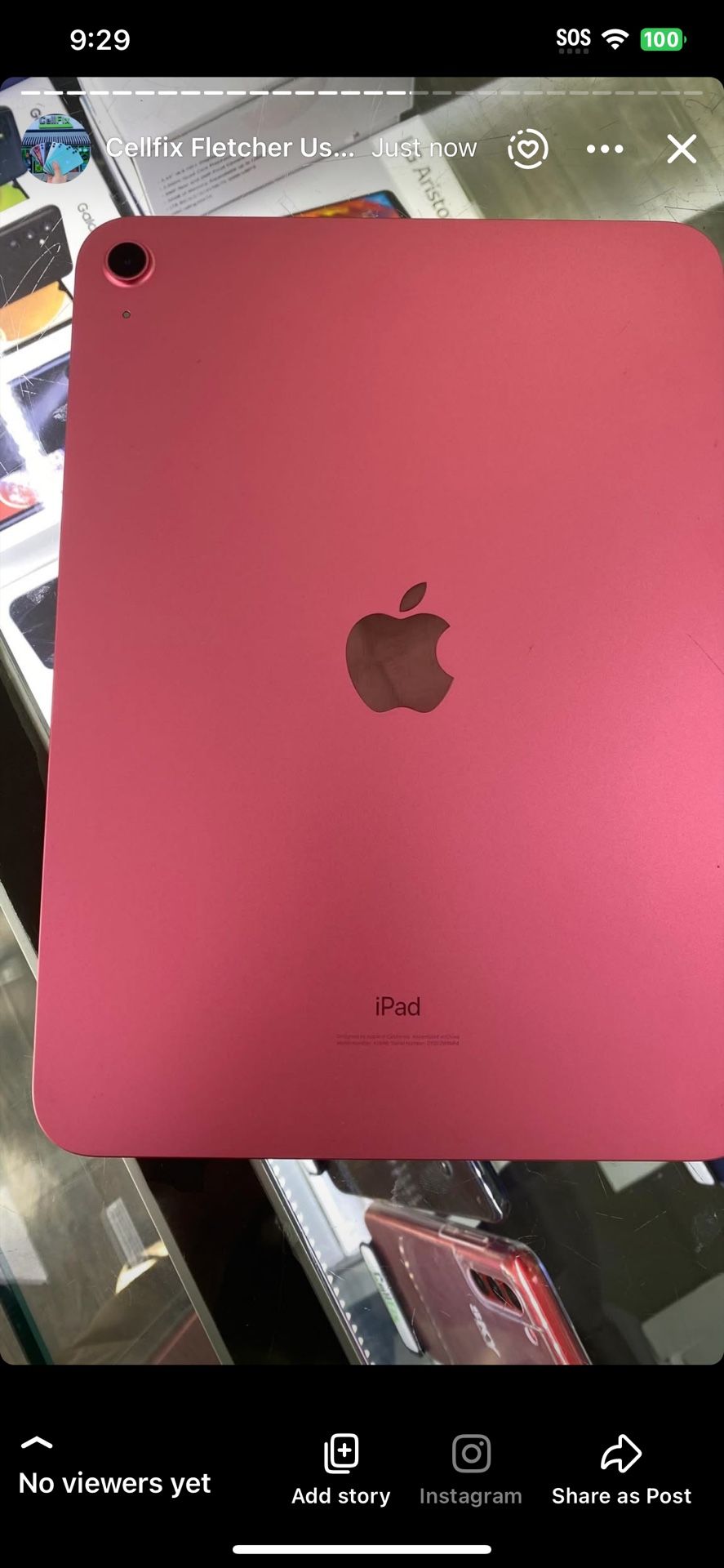 iPad 10 Gen 64GB Only $10 Down