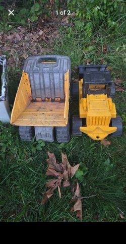Tonka Dump Truck and Front Loader Set