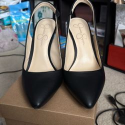 Jessica Simpson Black Heels 