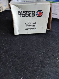 MATCO COOLING SYSTEM ADAPTER