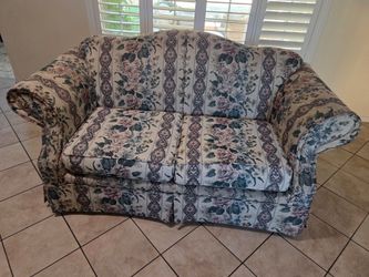 Love  seat  and  sofa