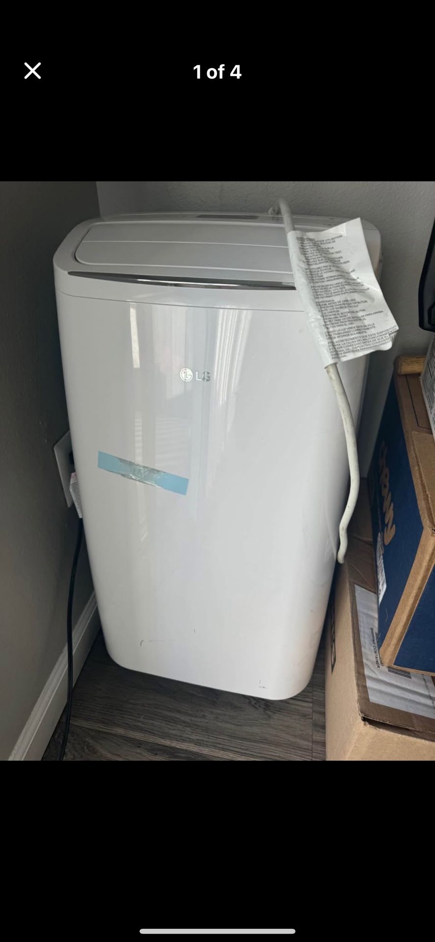 LG AIR CONDITIONER PORTABLE 10,000 BTU 115 VOLT