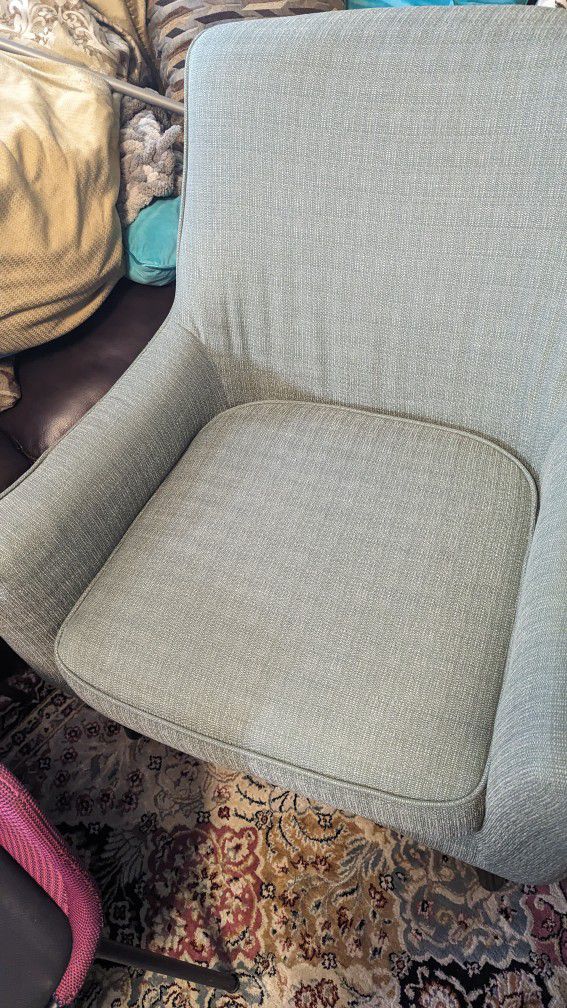 Fabric Armchair and Wingback Armchair 