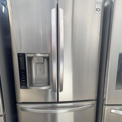 REFRIGERATOR LG 36WIDE STAINLESS STEEL 🆓️ Free Delivery 🆓️ 