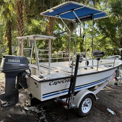 2006 Cape Craft 15ft center console 50hp Yamaha