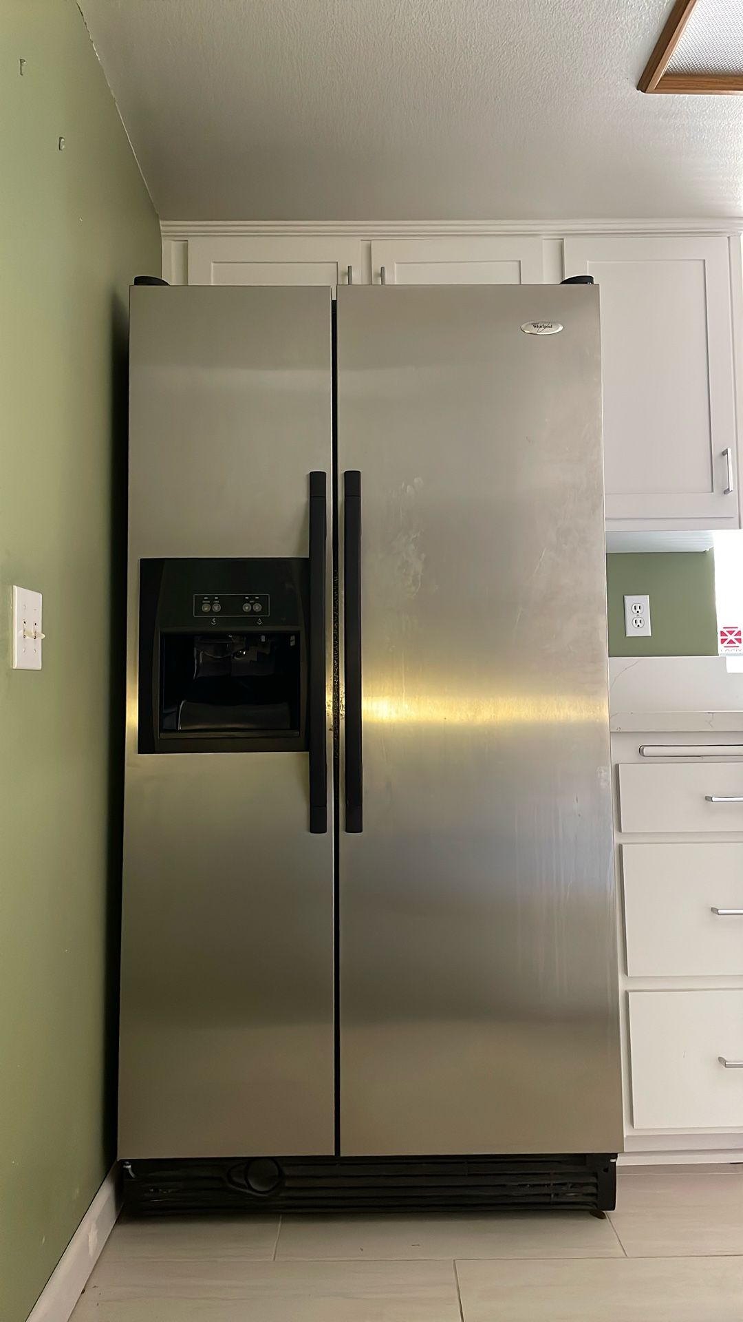 Refrigerator And Microwave 