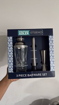 3 piece barware set