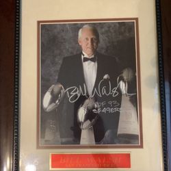 Bill Walsh Autographed Photo