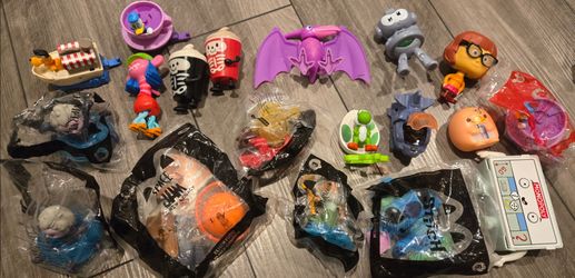 Large Lot of Fast Food Kids Meal Toys – Mixed Collection