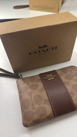 Coach Signature Wristlet