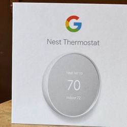 New In Box Google Nest Thermometer!!