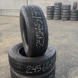 Set 245/65/17 big o 80% Vida set completo de cuatro