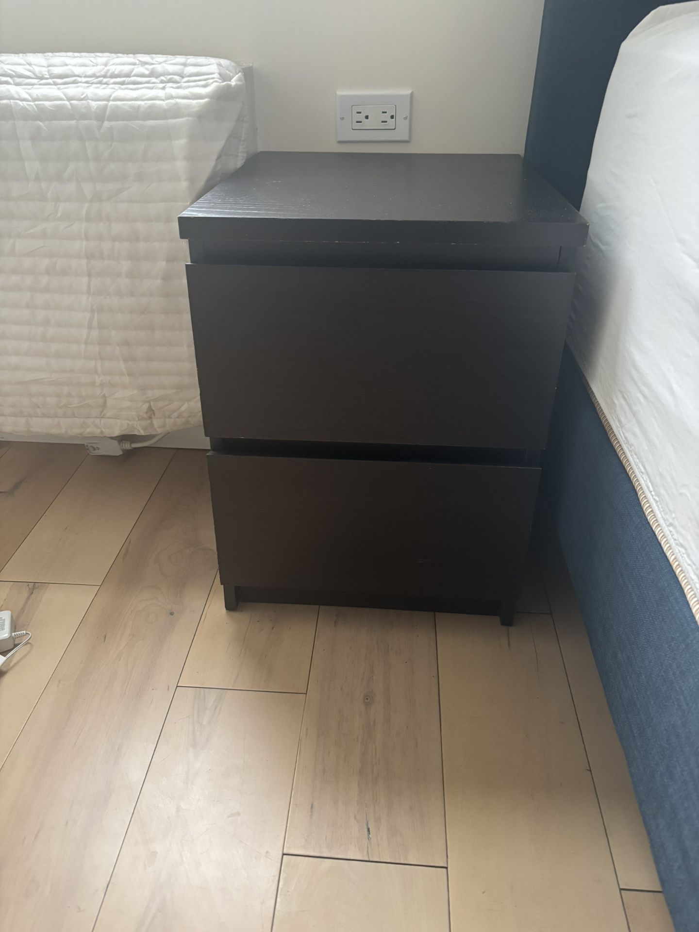 IKEA Nightstand With 2 Drawers