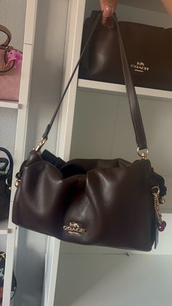 Brown Maple Coach Faye Bag