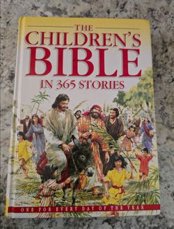 Vintage 1995 The Children’s Bible In 365 Stories Hardcover Book Practically New!