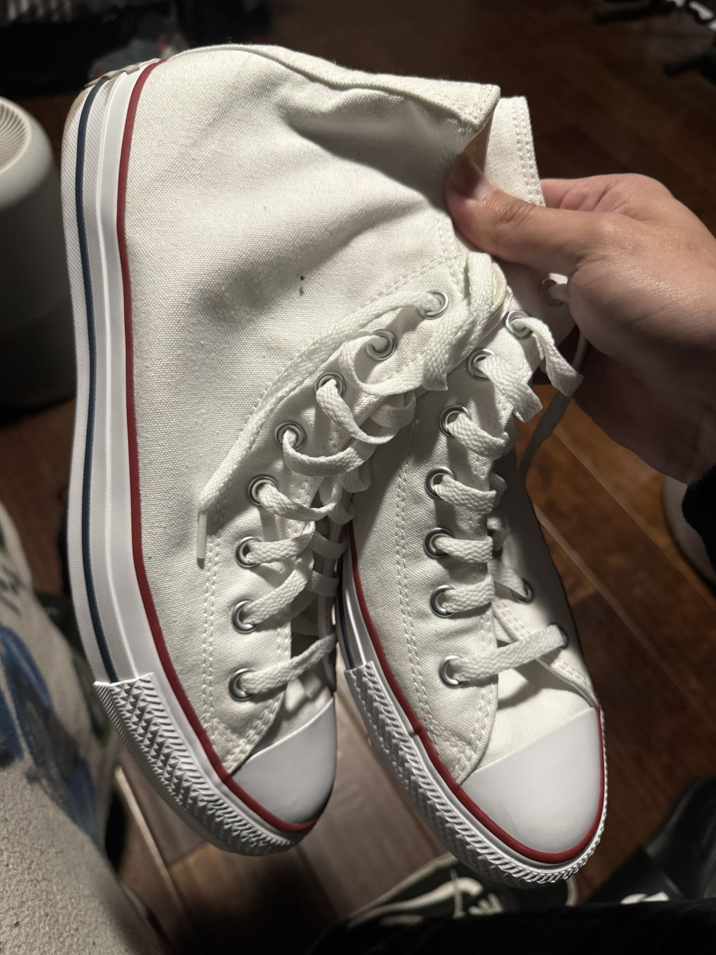 Men's White Converse
