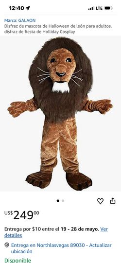 6’ Lion Costume $150
