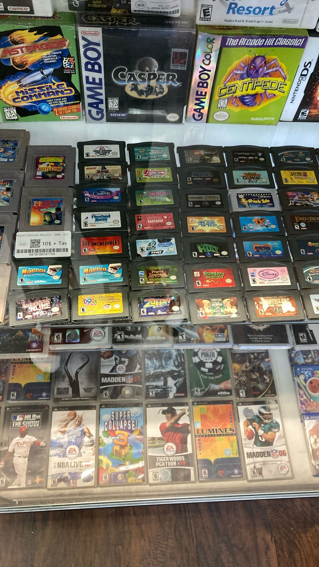 Nintendo Gameboy Advance Games