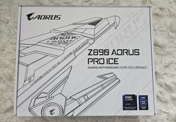 Z890 Aorus Pro Ice Intel Motherboard 
