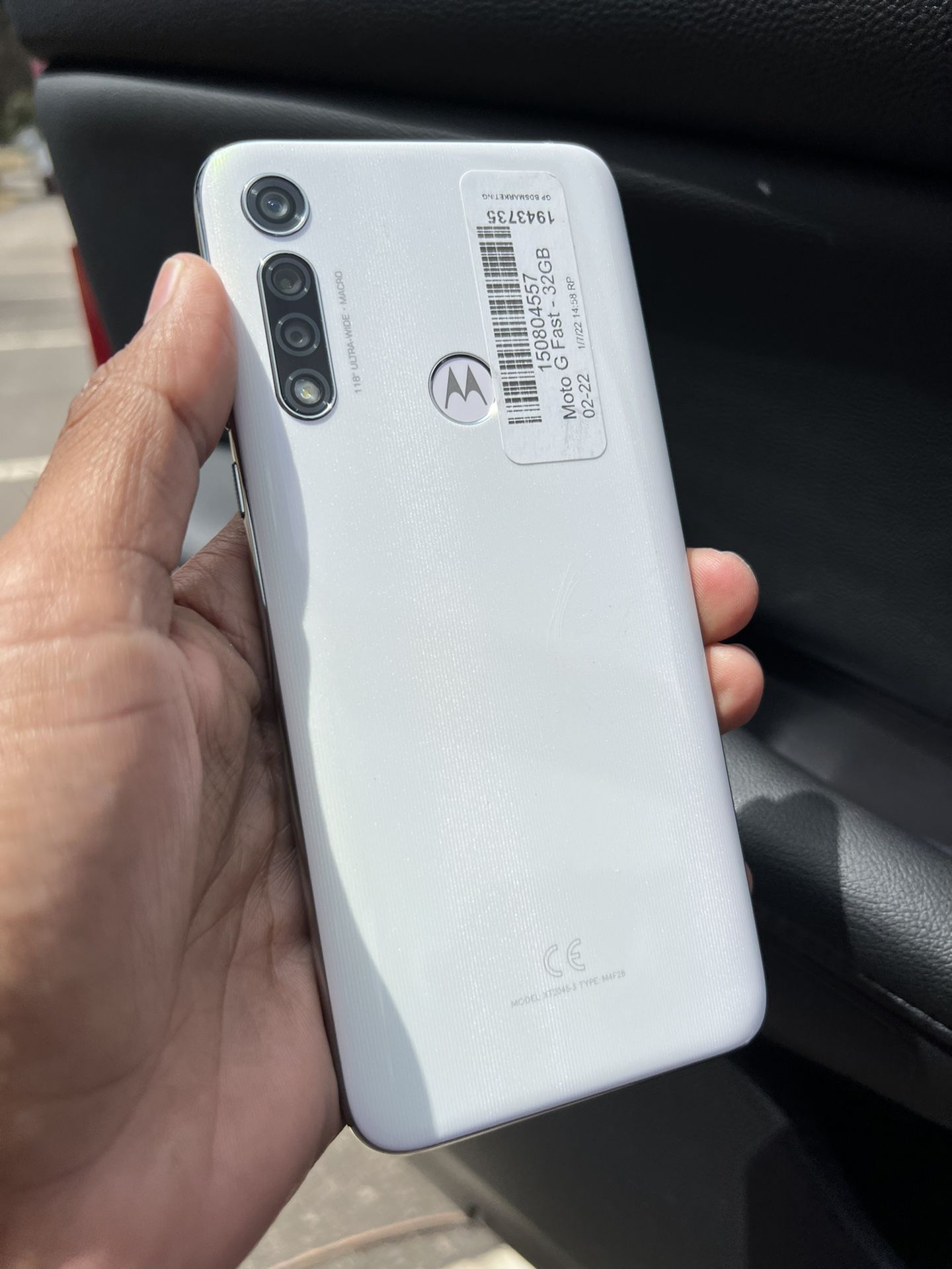 Motorola Moto g Fast 32GB White Unlocked