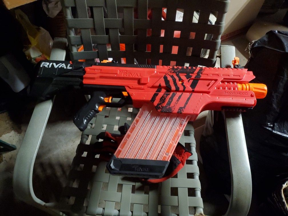 Nerf Rival MXVI-4000 with batteries