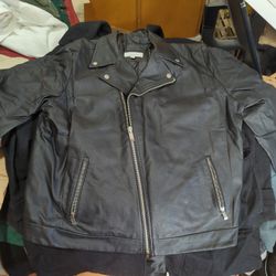 Calvin Klein Leather Jacket 