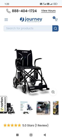 Journey Air Elite Max Ultra-Lightweight Folding Power Chair