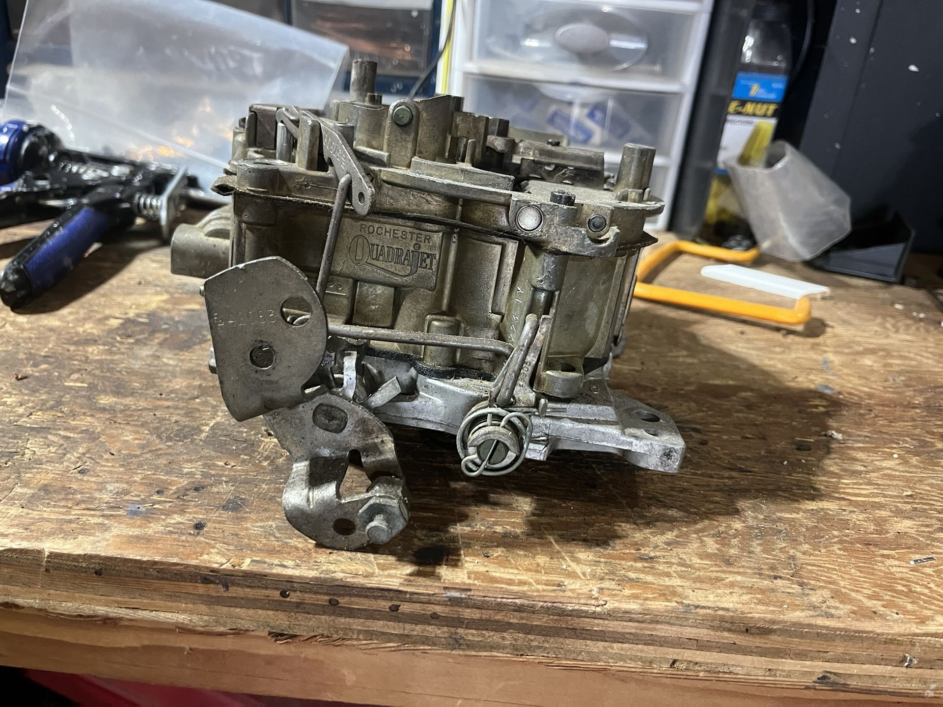 Rochester Quadjet Carborators W/rebuild Kit