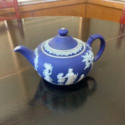 Blue Ceramic Teapot