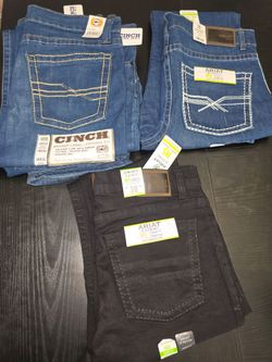 Ariats & Cinch Mens jeans    Maja shirts