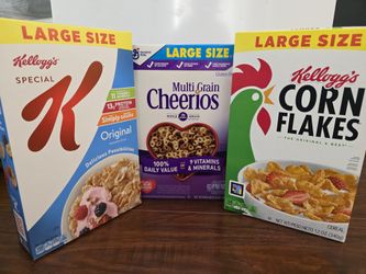12oz Cereal 3Boxes (New)