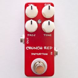 Mosky Audio Crunch Red Distortion Electric Guitar Pedal True Bypass