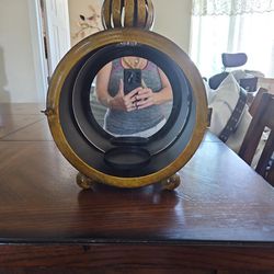 Beautiful candle holder with mirror.