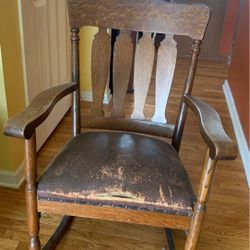 Antique rocking chair