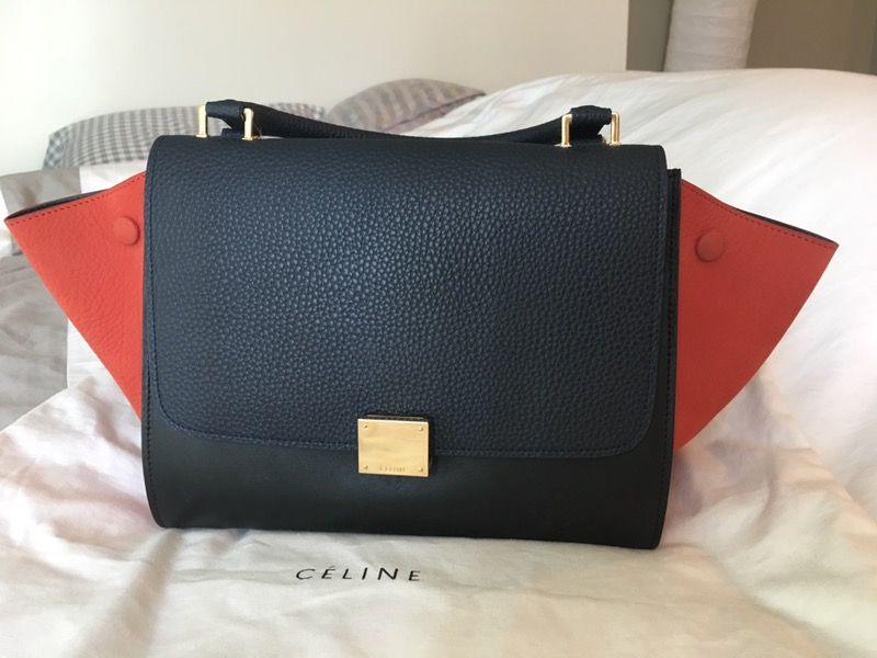 Authentic Celine Trapeze Small