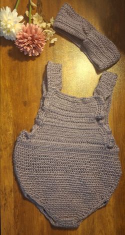 Crochet Baby Onesie