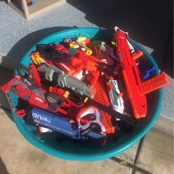 Entire Lot Of Nerf Guns