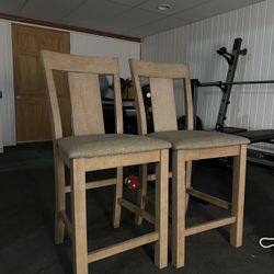 FREE:  4 High Back Stools 