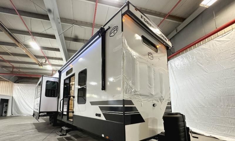 🛑4 BED 2 BATH OF WHEELS🛑
2025 Forest River RV Sandpiper Destination Trailers 40DUPLEX