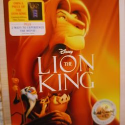 Brand New Blu-ray/DVD Disney's The Lion King