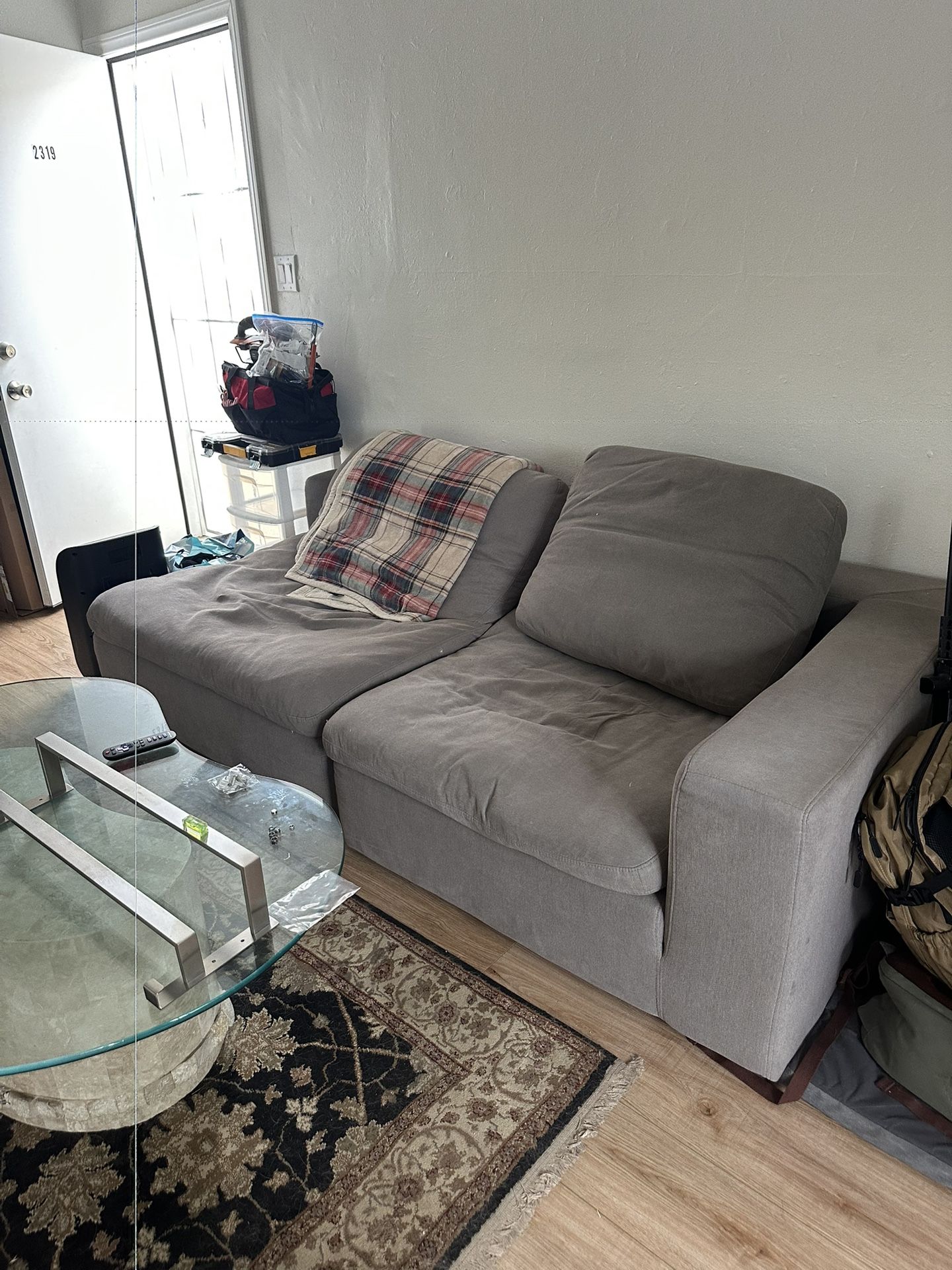 Gray couch