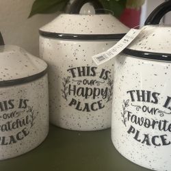 Canisters/ Containers/ Kitchen Jars/ Kitchen Organizers 