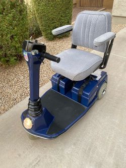 3 Wheel Mobility Scooter and New Rollator
