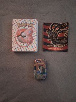 268 Pokémon Trading Cards with Box, Holder Binder And Book