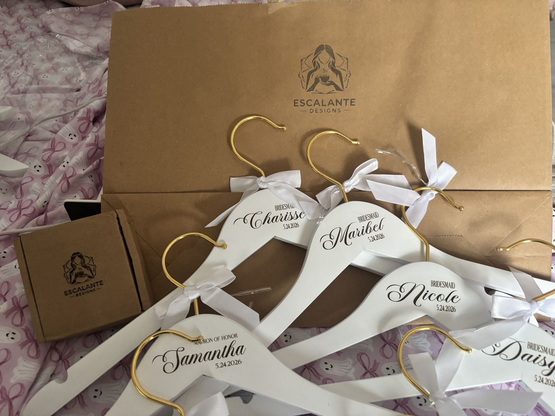 Wedding Hangers Personalized 