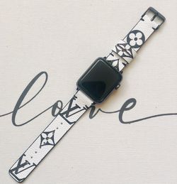 Custom Made Louis Vuitton Monogram Apple Watch Band