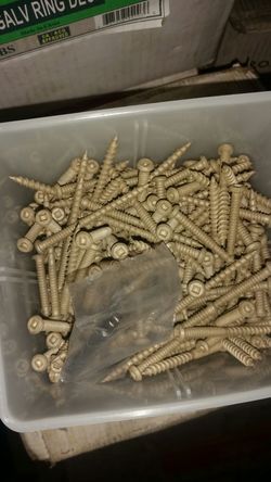 350 deck screws box 2-1/2